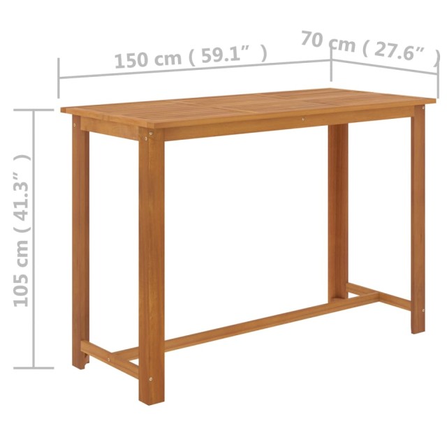 Ensemble de bar de jardin avec coussins 9 pcs Gris