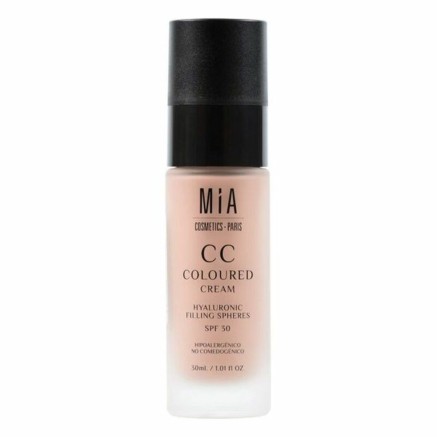 Crema Hidratante CC Cream Mia Cosmetics Paris Dark SPF 30 (30 ml)