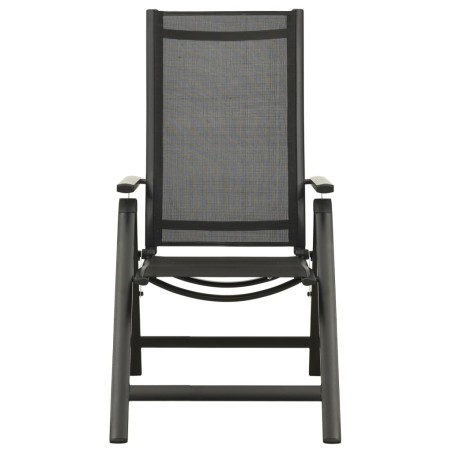 Ensemble de bistro 5 pcs noir et anthracite