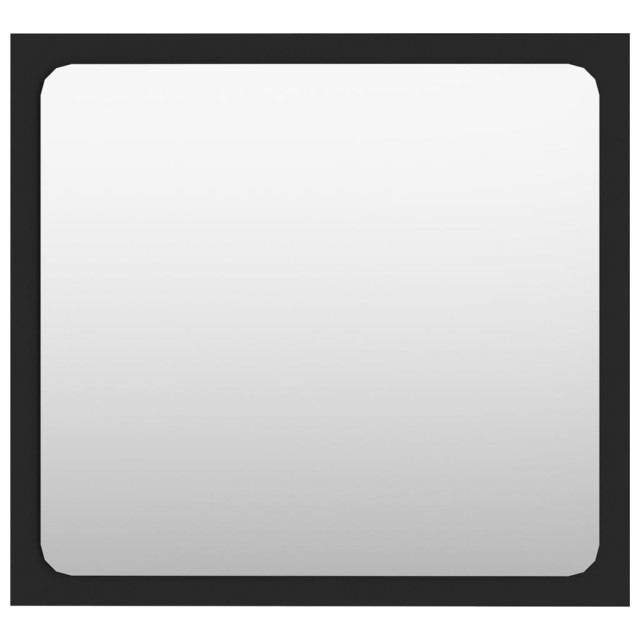 Ensemble de meubles de salle de bain Noir Aggloméré