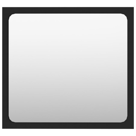 Ensemble de meubles de salle de bain Noir Aggloméré