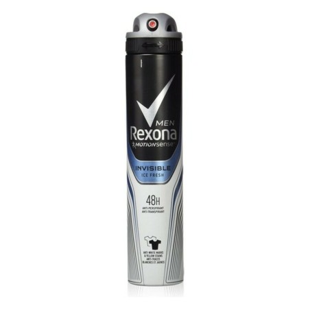 Deodorant Spray Frisheid Invisible Ice Fresh Men Rexona Invisible Ice