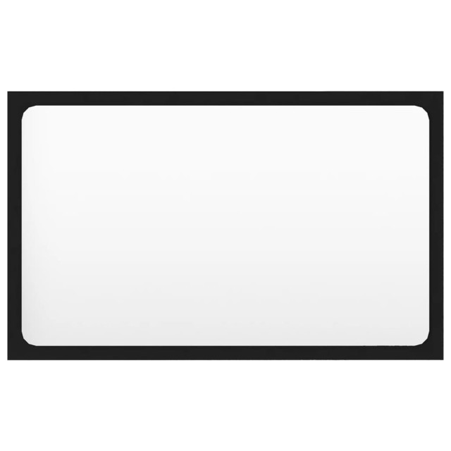 Ensemble de meubles de salle de bain Noir Aggloméré