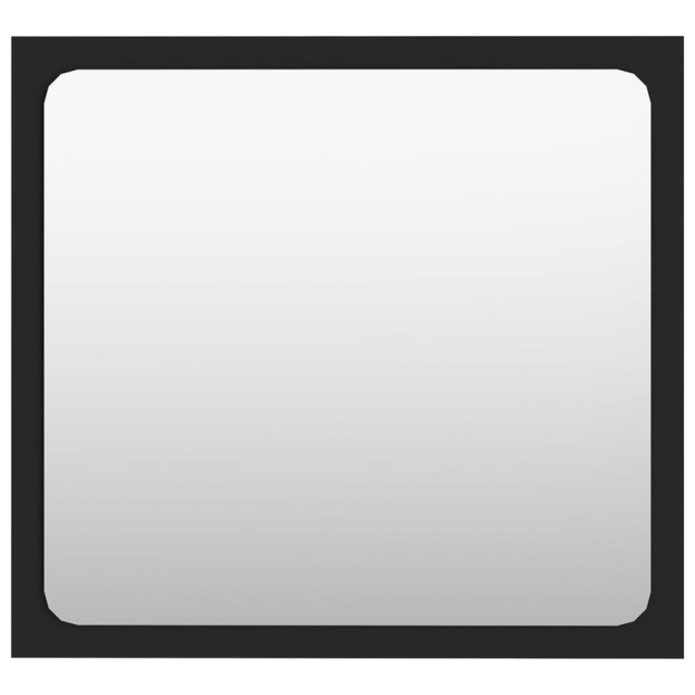 Ensemble de meubles de salle de bain Noir Aggloméré