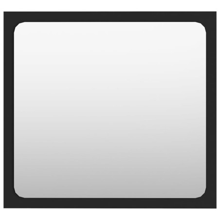 Ensemble de meubles de salle de bain Noir Aggloméré