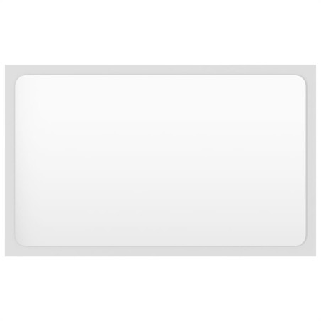 Ensemble de meubles de salle de bain blanc bois d'ingénierie