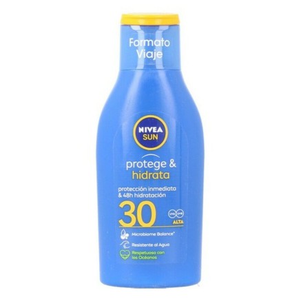 Leche Solar Sun Protege & Hidrata Nivea 30 (100 ml)