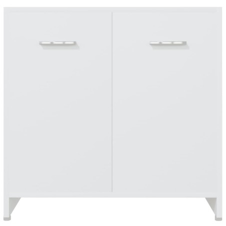 Ensemble de meubles de salle de bain 4 pcs Blanc