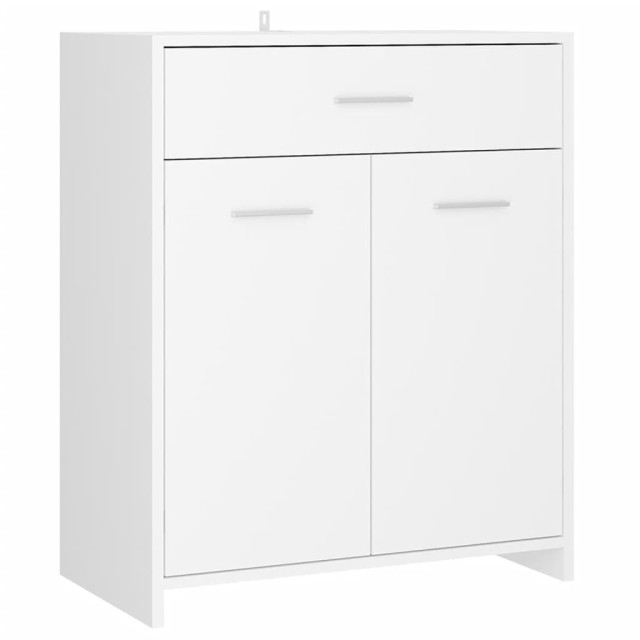 Ensemble de meubles de salle de bain 4 pcs Blanc