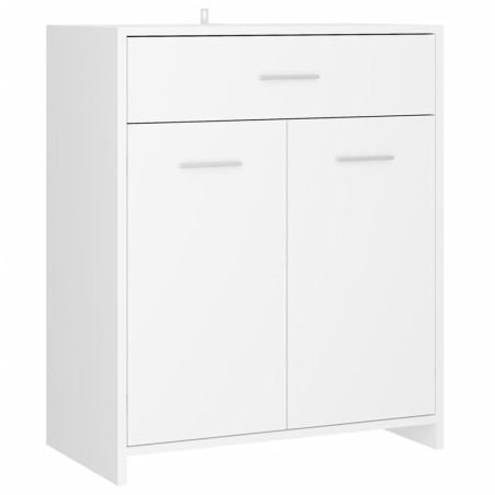 Ensemble de meubles de salle de bain 4 pcs Blanc