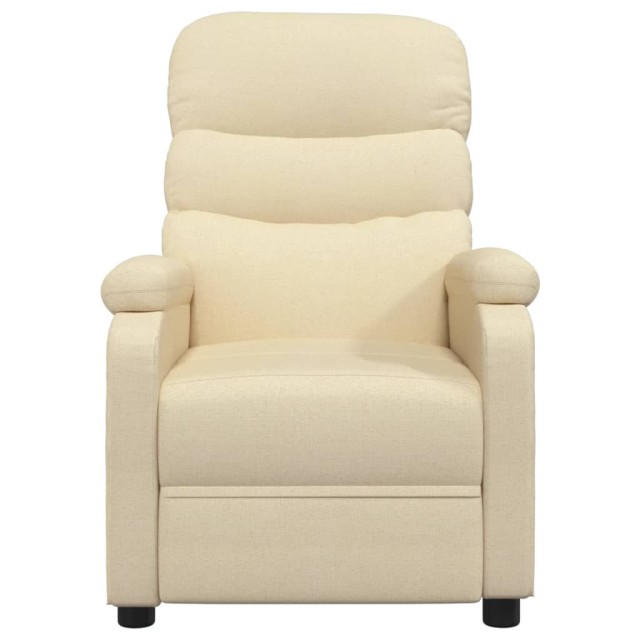 Fauteuil électrique de massage Crème Tissu