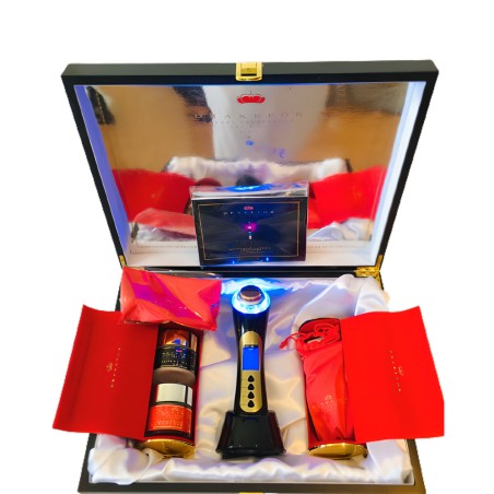 Hoogfrequente Verjongende Gezichtsmassager Drakefor M015 Zwart 3 Onder