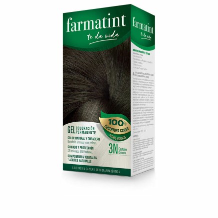 Permanente Kleur Farmatint 3N - Donkerbruin (60 ml)