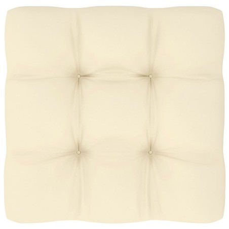 Salon de jardin 5 pcs avec coussins Bois de pin massif