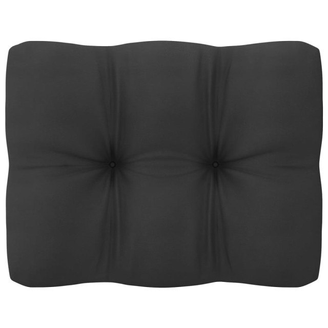 Salon de jardin 6 pcs avec coussins Bois de pin massif