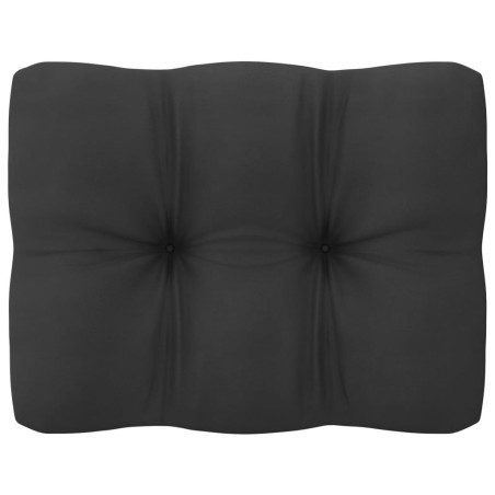 Salon de jardin 6 pcs avec coussins Bois de pin massif