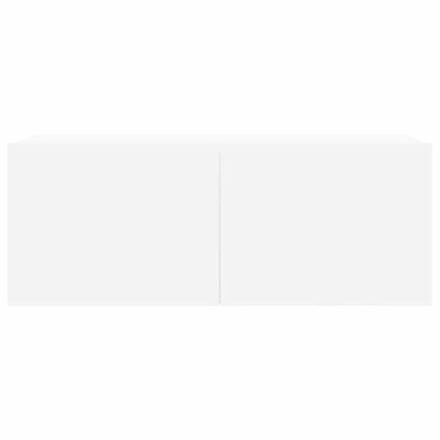 Ensemble de meubles TV 8 pcs Blanc Bois d'ingénierie