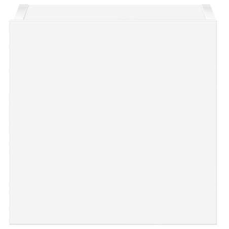 Ensemble de meubles TV 3 pcs Blanc Bois d'ingénierie