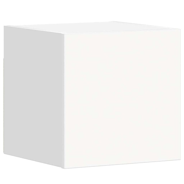 Ensemble de meubles TV 5 pcs Blanc Bois d'ingénierie