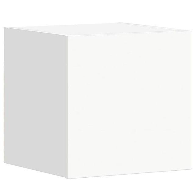 Ensemble de meubles TV 3 pcs Blanc Bois d'ingénierie