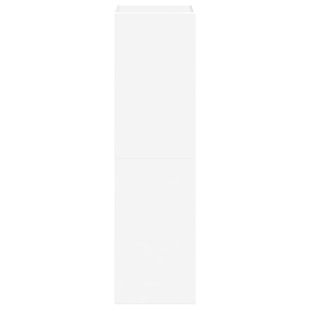 Ensemble de meubles TV 3 pcs Blanc Bois d'ingénierie