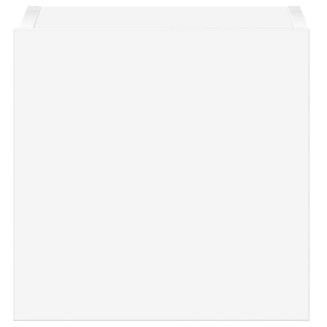 Ensemble de meubles TV 3 pcs Blanc Bois d'ingénierie