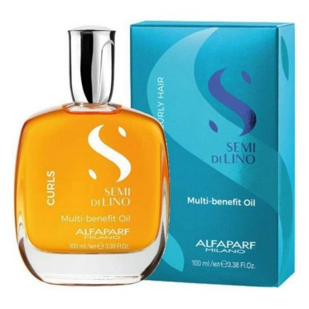 Aceite Capilar Alfaparf Milano Semi Di Lino Multifunción Cabellos Riz 2