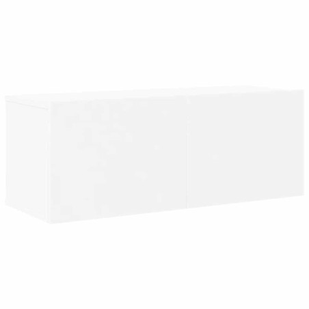 Ensemble de meuble TV 6 pcs Blanc Bois d'ingénierie