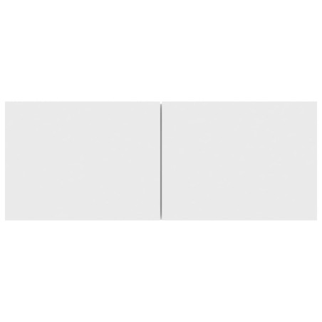 Meubles TV 3 pcs Blanc Bois d'ingénierie