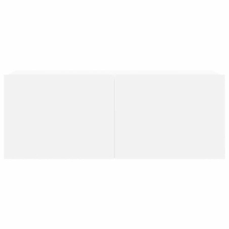 Ensemble de meubles TV 8 pcs Blanc Bois d'ingénierie