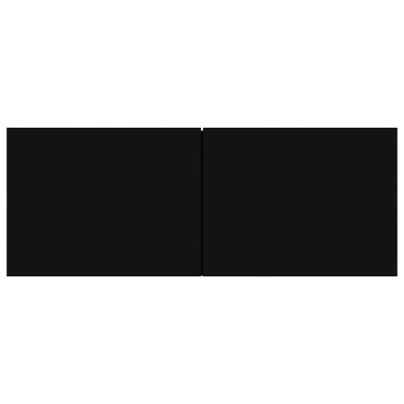 Meubles TV 3 pcs Noir Bois d'ingénierie