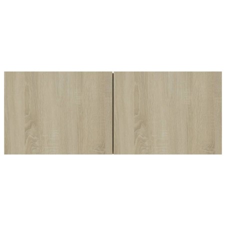 Meubles TV 4 pcs Chêne sonoma 80x30x30 cm Bois d'ingénierie