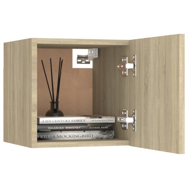Ensemble de meubles TV 8 pcs Chêne sonoma Bois d'ingénierie
