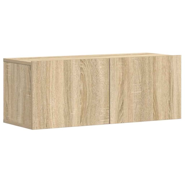 Ensemble de meubles TV 3 pcs Chêne sonoma Bois d'ingénierie