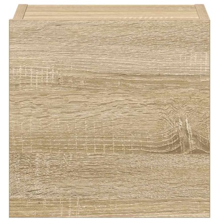 Ensemble de meubles TV 3 pcs Chêne sonoma Bois d'ingénierie