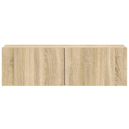 Ensemble de meubles TV 3 pcs Chêne sonoma Bois d'ingénierie