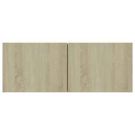 Meubles TV 3 pcs Chêne sonoma Bois d'ingénierie