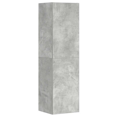 Ensemble de meubles TV 3 pcs Gris béton Bois d'ingénierie