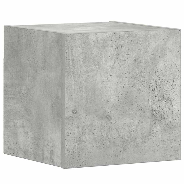 Ensemble de meubles TV 3 pcs Gris béton Bois d'ingénierie