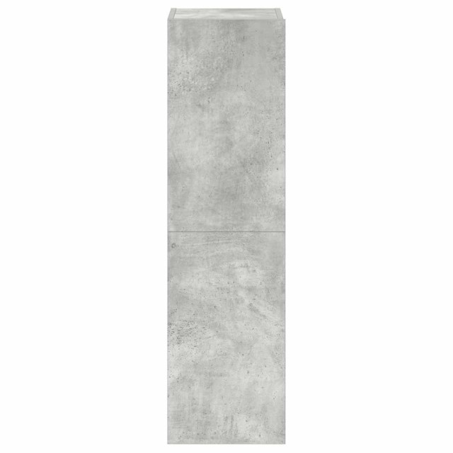 Ensemble de meubles TV 3 pcs Gris béton Bois d'ingénierie