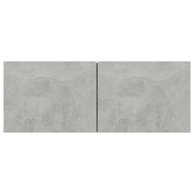 Meubles TV 3 pcs Gris béton Bois d'ingénierie