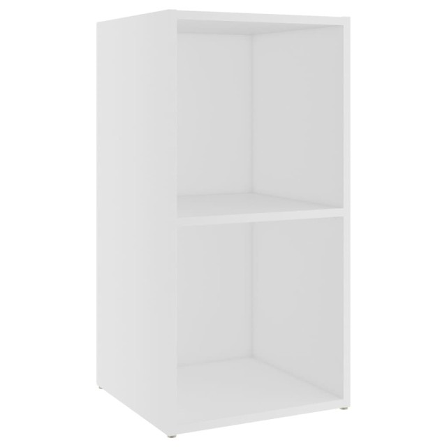 Meubles TV 2 pcs Blanc 72x35x36,5 cm Bois d'ingénierie