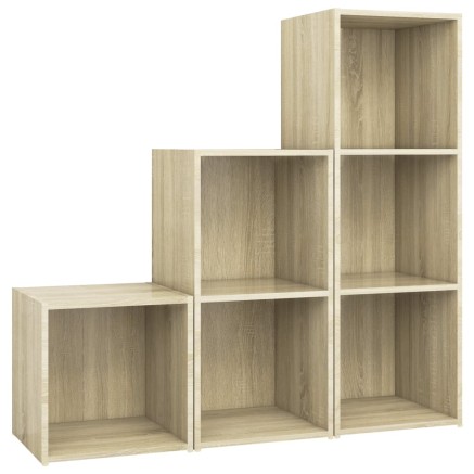 Ensemble de meubles TV 3 pcs Chêne sonoma Bois d'ingénierie 2