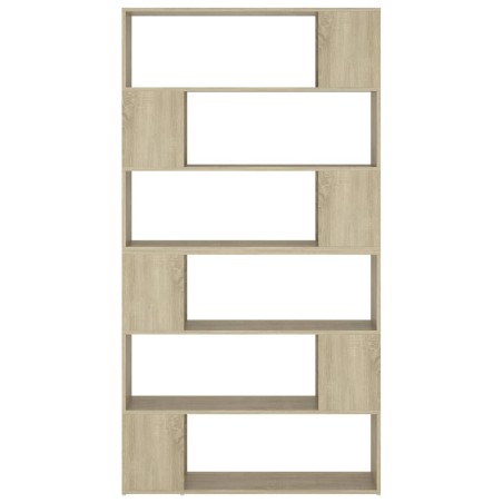 Bibliothèque/Séparateur de pièce Chêne Sonoma 100x24x188 cm
