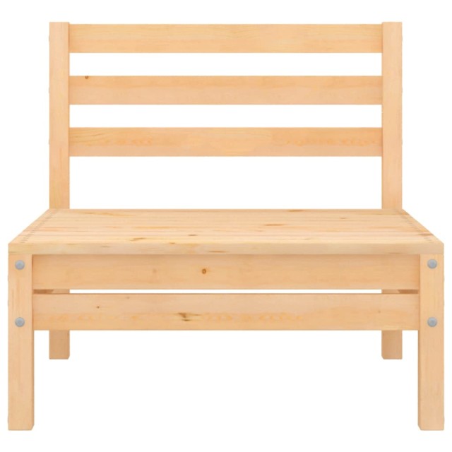 Salon de jardin 4 pcs Bois de pin massif