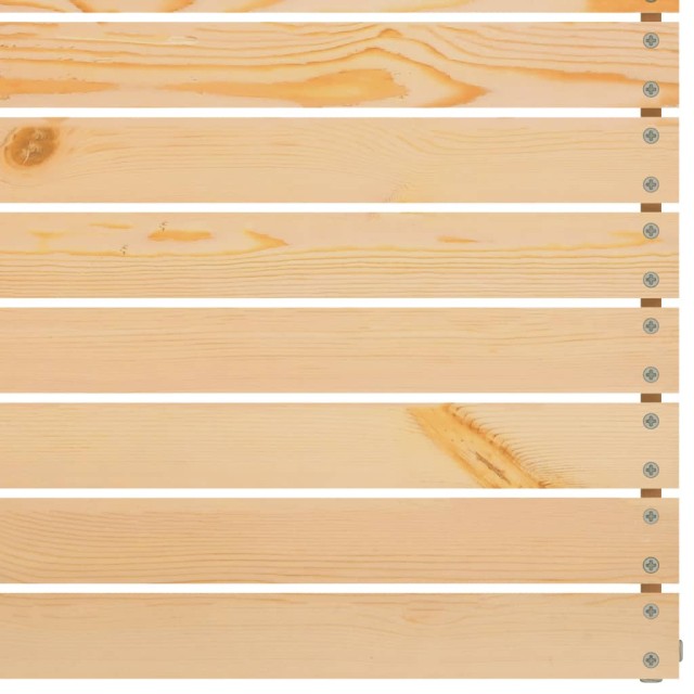 Salon de jardin 3 pcs Bois de pin massif