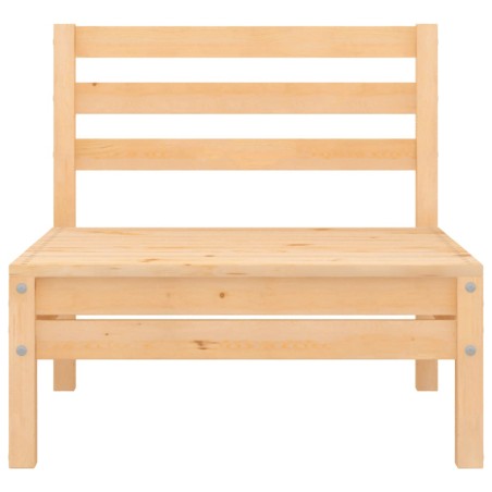 Salon de jardin 3 pcs Bois de pin massif