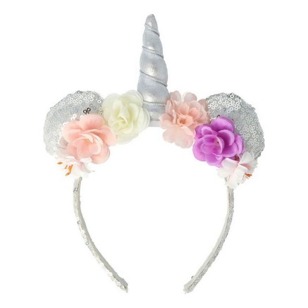 hoofdband Inca Pailletten Decoratieve Bloemen Eenhoorn