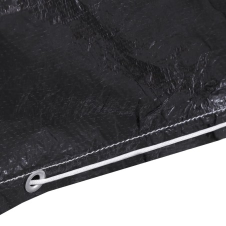 Housses de salon de jardin 2 pcs 12 œillets 325x205x70 cm