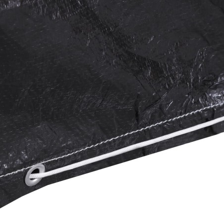 Housses de salon de jardin 2 pcs 10 œillets 325x90 cm